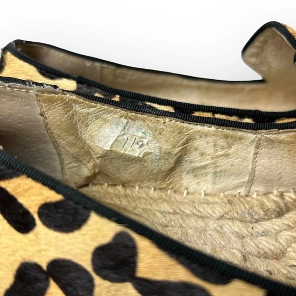 Windsor Smith Brie Ocelot Pony Hair Espadrilles - Picture 11 of 12